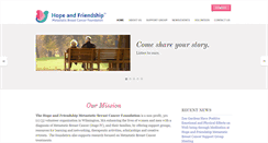 Desktop Screenshot of hopeandfriendship.org