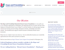 Tablet Screenshot of hopeandfriendship.org